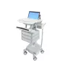 Multimedia-Wagen Ergotron StyleView Aluminium Grau Weiß