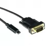 USB Typ C zu VGA Konvertierungskabel ACT SB0032 2 Meter