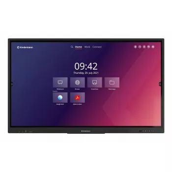 Interaktives Flachdisplay Kindermann TD-1165² 65 Zoll Touchscreen LED 4K Ultra HD