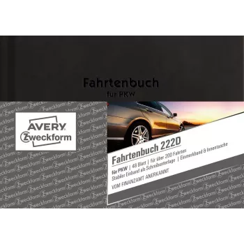 Buchhaltungsformular/-buch AVERY 222D A6 48 Seiten