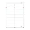 Selbstklebendes Etikett MediaRange MRINK147