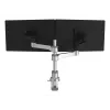 R-Go Tools Monitorarm R-Go Zepher Dual, für zwei Monitore, vollständig verstellbar, 0-8 kg Tragfähigkeit, 100% zirkulär, schwarz