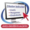 Selbstklebende Etiketten Avery L7632-25