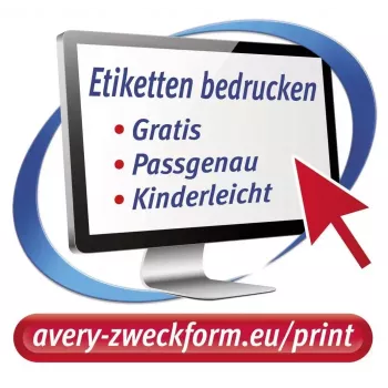 Selbstklebende Etiketten Avery L7632-25