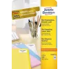 Selbstklebende Etiketten Avery L7632-25