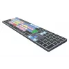 Logickeyboard LKB-MCOM4-TM-UK Tastatur Büro Bluetooth QWERTY Englisch Grau Titan