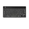 R-Go Tools Ergonomische Tastatur R-Go Compact Break, kompakte Tastatur mit Pausensoftware, QWERTY (IT), Bluetooth, schwarz