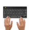 R-Go Tools Ergonomische Tastatur R-Go Compact Break, kompakte Tastatur mit Pausensoftware, QWERTY (IT), Bluetooth, schwarz
