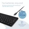 R-Go Tools Ergonomische Tastatur R-Go Compact Break, kompakte Tastatur mit Pausensoftware, QWERTY (IT), Bluetooth, schwarz