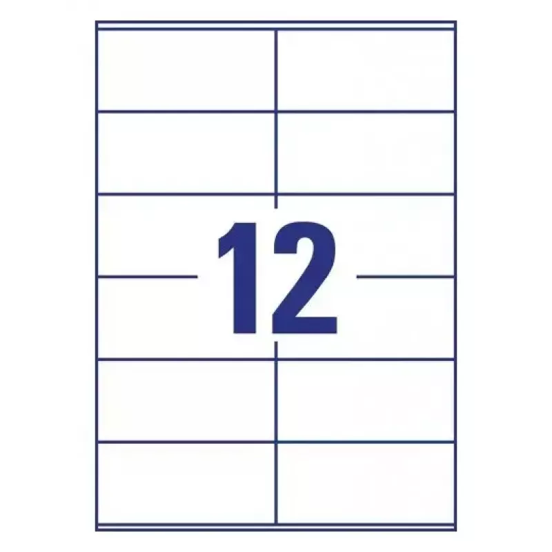 Selbstklebendes Etikett Rechteck AVERY LR3424-10