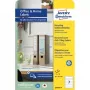 Selbstklebendes Etikett Avery LR4760-10 Rechteckig Permanent Weiß