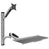 Techly ICA-PLW 02 Monitorhalterung / Standfuß 68,6 cm (27 Zoll) Wand Silber