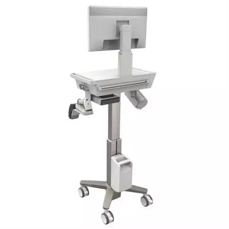 Multimedia-Wagen Ergotron CareFit schlank 2.0 Gold Weiß Aluminium Kunststoff Stahl