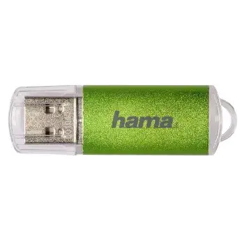 Hama Laeta 64GB USB-Stick USB Typ-A 2.0 Grün, Transparent