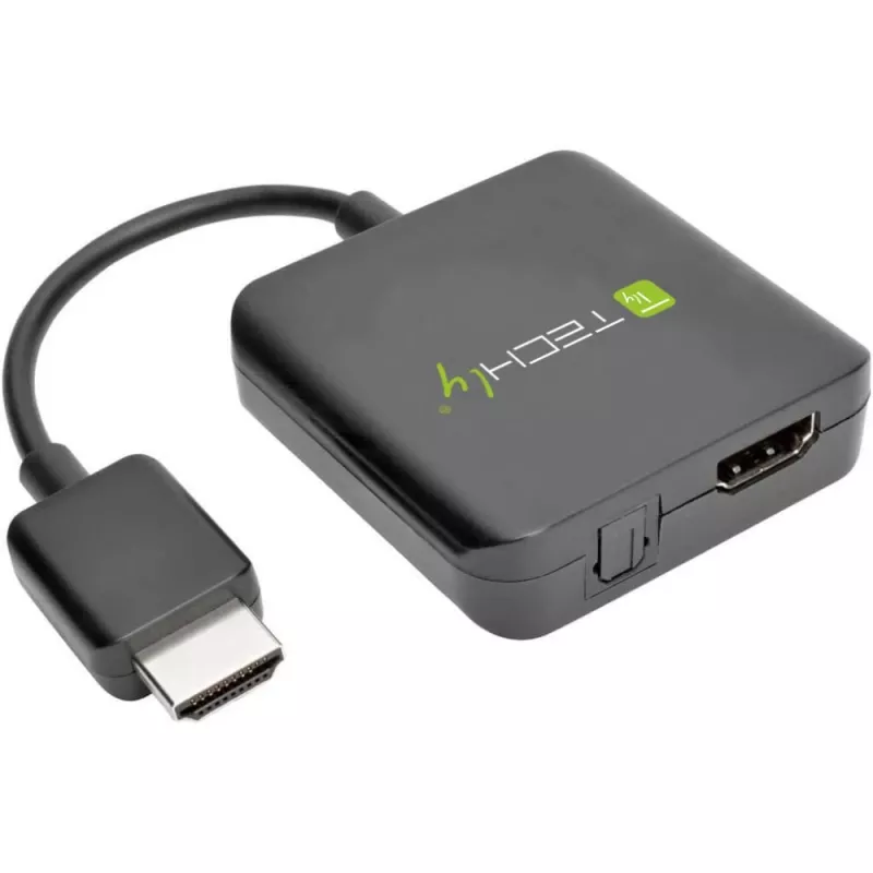 Techly HDMI-Audio-Extraktor Stereo/Audio 5.1-Kanal 4K 3D IDATA HDMI-VGA8
