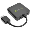 Techly HDMI-Audio-Extraktor Stereo/Audio 5.1-Kanal 4K 3D IDATA HDMI-VGA8