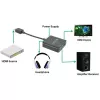 Techly HDMI-Audio-Extraktor Stereo/Audio 5.1-Kanal 4K 3D IDATA HDMI-VGA8
