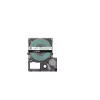 Etikettenband Epson LK-6TWJ Transparent Weiß Thermotransfer 2,4 cm