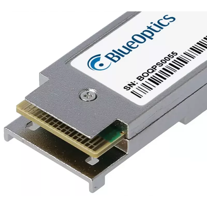 Glasfaser-Transceiver-Modul BlueOptics AOM-MMA1B00-C100D-MLN-BO QSFP28 100m