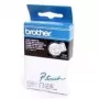 Brother TC-103 Beschriftungsband Blau auf transparent