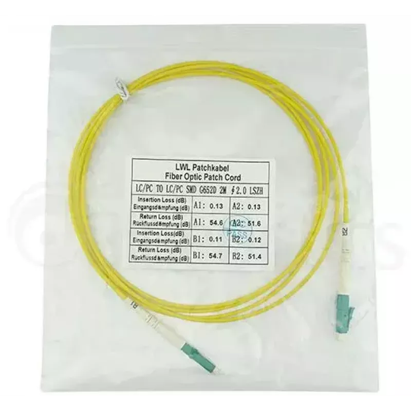 BlueOptics SFP2121BU7.5MM InfiniBand Glasfaserkabel 7,5 m LC Gelb