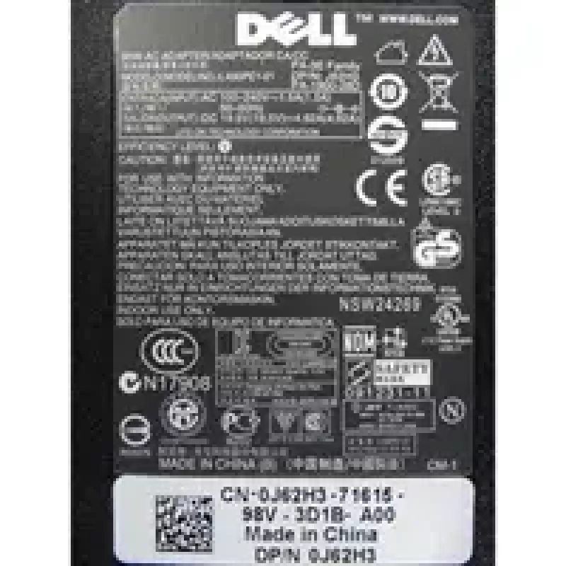 DELL J62H3 Netzteil/Adapter Indoor 90 W Schwarz