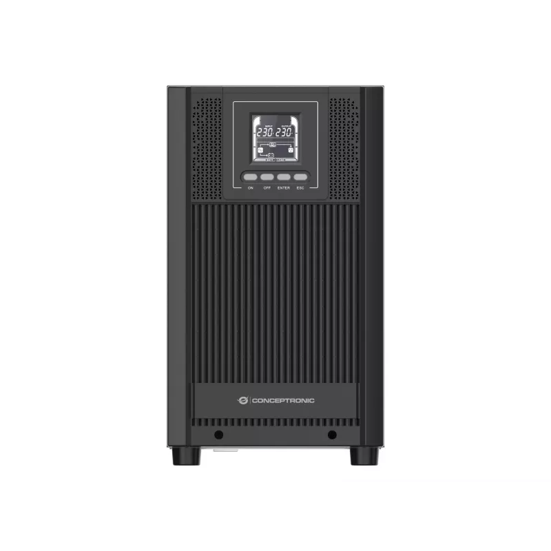 Conceptronic ZEUS52ES3K 3000VA 2700W Online Tower USV, Schuko
