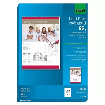 Druckerpapier A4 Sigel IP288 matt 200 Blatt weiß