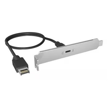 ICY BOX USB Type-C Back Panel mit internem USB Type-E Anschluss