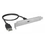 ICY BOX USB Type-C Back Panel mit internem USB Type-E Anschluss