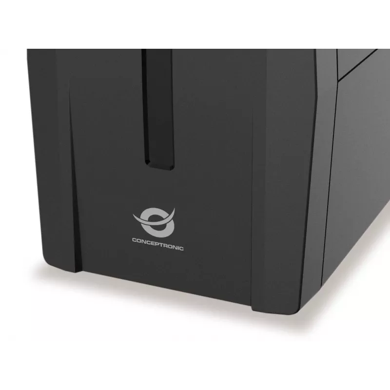 Conceptronic ZEUS01G 650VA 360W USV, UK-Steckdose x 2, HID USB, RJ45 In/Out, AVR