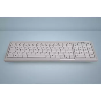 Active Key AK-7000 Tastatur Industriell PS/2 US Englisch Weiß Kabelgebunden Scherenschalter