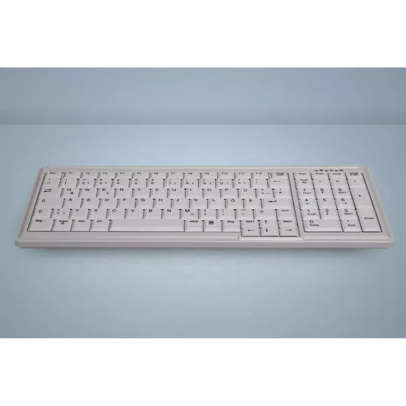 Active Key AK-7000 Tastatur Industriell PS/2 US Englisch Weiß Kabelgebunden Scherenschalter
