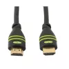 Techly 3m High Speed HDMI-Kabel mit Ethernet A/A M/M Schwarz ICOC HDMI-4-030