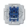 Elektrischer Schalter 1P Busch-Jaeger 1413-0-0491 — 1-polig, 250 V AC, 10 A, Blau Metallic, 71×71×25 mm