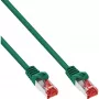 InLine 30 Stk. Bulk-Pack Patchkabel S/FTP PiMF Cat.6 PVC Kupfer grün 3m