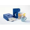 Geschenktüte Sigel GT504 Blau Monochrom 170x90x230 mm