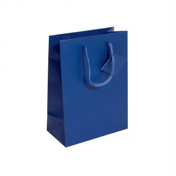 Geschenktüte Sigel GT504 Blau Monochrom 170x90x230 mm