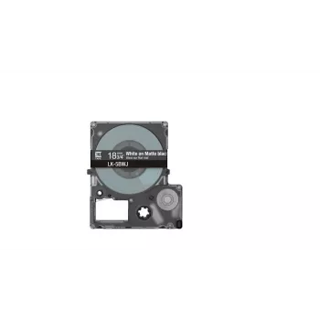 Label Tape Epson LK-5BWJ Schwarz Weiß Thermotransfer 1,8 cm