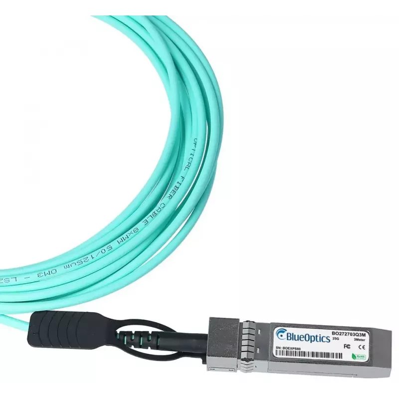 InfiniBand/Glasfaserkabel BlueOptics UACC-AOC-SFP28-10M-BO 10 m SFP28 Stecker/Stecker