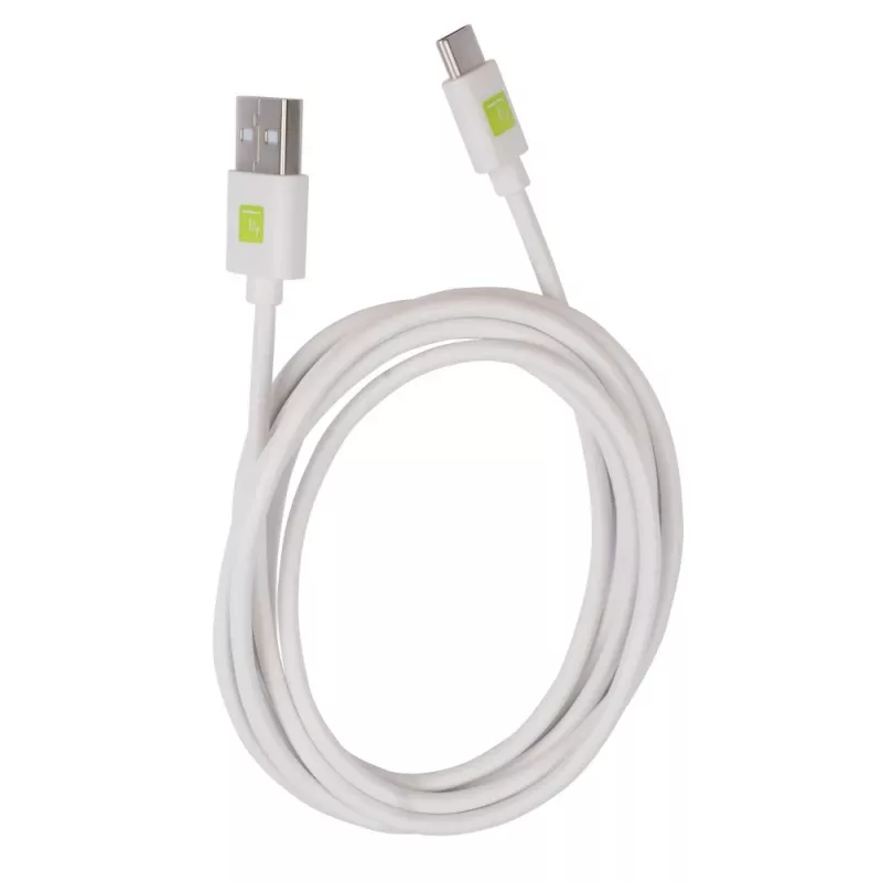 Techly ICOC MUSB20-CMAM20TW USB-Kabel USB 2.0 2 m USB A USB C Weiß