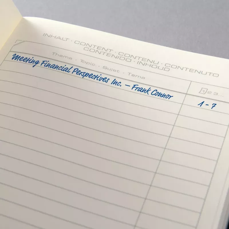 Schreibnotizbuch Sigel CONCEPTUM A5 194 Blatt Blau