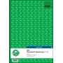 Schreibheft Sigel KG429 A4 50 Blatt Grün Weiß