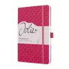 Schreibheft Sigel JN105 A5 174 Blatt Rosa Liniert Gebunden