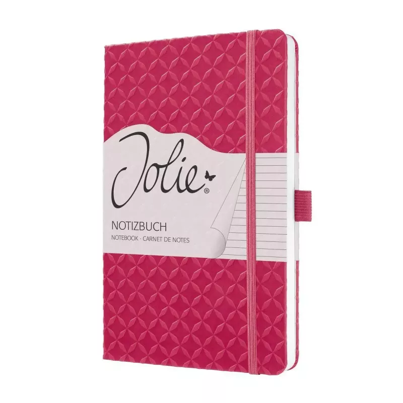 Schreibheft Sigel JN105 A5 174 Blatt Rosa Liniert Gebunden