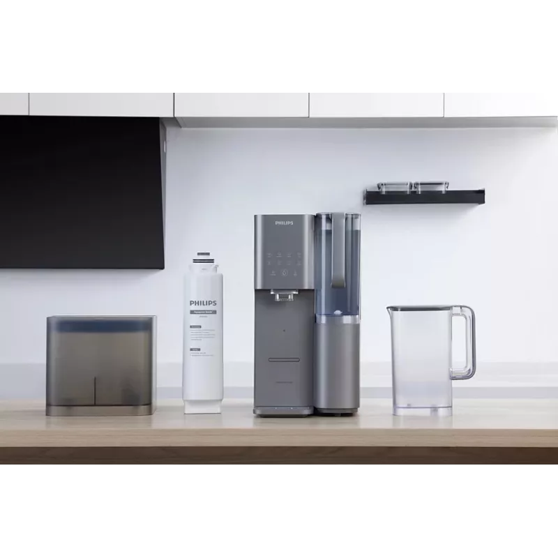 Philips ADD6921DG/10 Wasserspender mit Filtersystem 3,6 L Grau