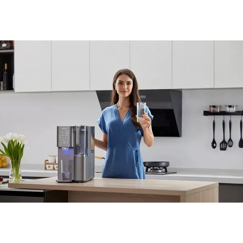 Philips ADD6921DG/10 Wasserspender mit Filtersystem 3,6 L Grau