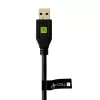 Techly ICOC MUSB312-CMAM05T USB-Kabel USB 3.2 Gen 1 (3.1 Gen 1) 0,5 m USB A USB C Schwarz