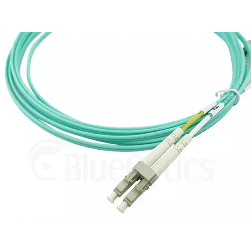 BlueOptics AJ835A InfiniBand Glasfaserkabel 2 m LC Aqua OM3