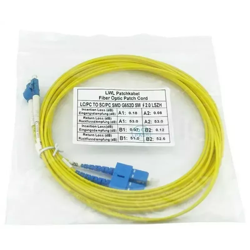 InfiniBand/Glasfaserkabel BlueOptics 047202G512000003M 3 m LC/APC G.657.A1